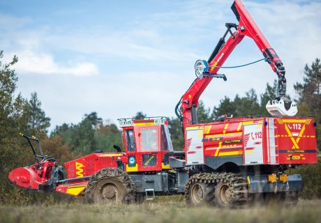 Bijol MFT 240 6x6 Feuerwehr Kombi Maschine